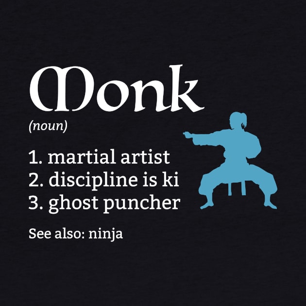 D&D Monk Definition by Sunburst